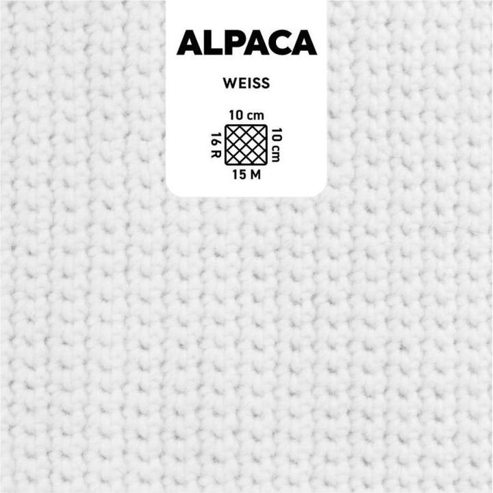 Actual product image Myboshi Alpaca 50g Fb. 691 Weiss (90 m)