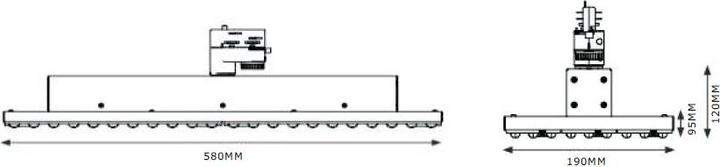 Produktbild Synergy 21 LED RailLine Light plate Track Standard DA nw