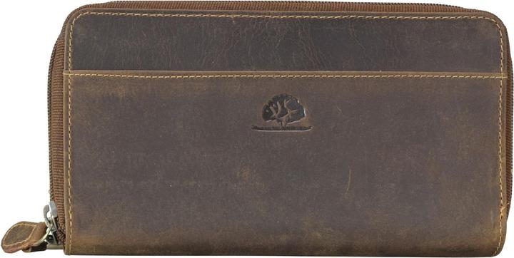 Produktbild Greenburry Langbörse Vintage Leder-Doppel-Langbörse