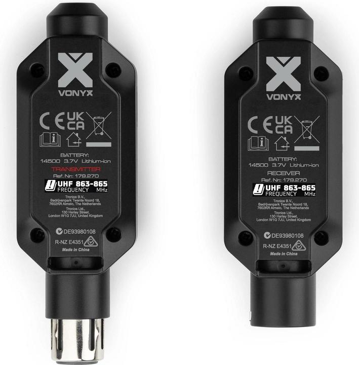 Image du produit Vonyx Système sans fil WAT200, principe de transducteur : aucun