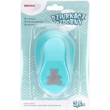 Brewis, Perforatore, Dekorativer Locher - Teddybär 3,8cm MIX