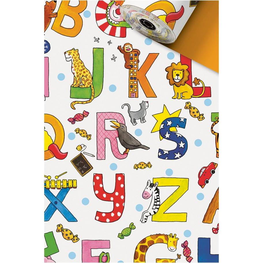Stewo, Geschenkverpackung, Geschenkpapier 37142 50cmx250m orange (Geschenkpapier, 1 x)