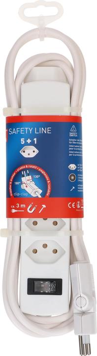 Image du produit Max Hauri Safety Line avec interrupteur (6 x, Type 13, 3 m)