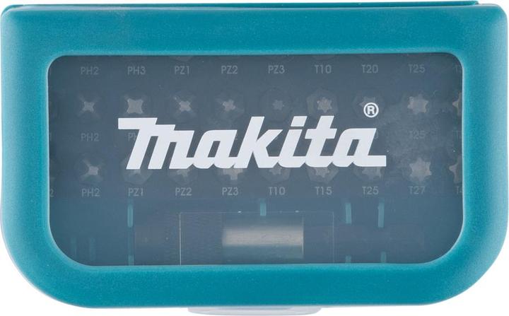 Immagine prodotto Makita P-73374 Set 31 pezzi (Esagono cavo TX M15, Croce Phillips PH M1, Esagono incassato TX M25, Esagono incassato TX M40, Croce Pozidriv PZ M1, Presa esagonale TX M30, Croce Pozidriv PZ M3, Croce Phillips PH M3, Croce Pozidriv PZ M2, Presa esagonale TX M27, Presa esagonale TX M8, Croce Phillips PH M2, Presa esagonale TX M20)