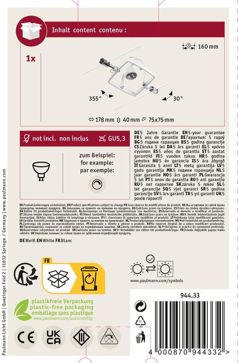 Image du produit Paulmann Système filaire MacII