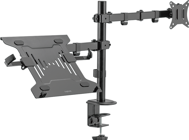 Actual product image LogiLink Monitor bracket 2-fold, 1732" monitors, 1015.6" notebooks/tablets (Table, 32")