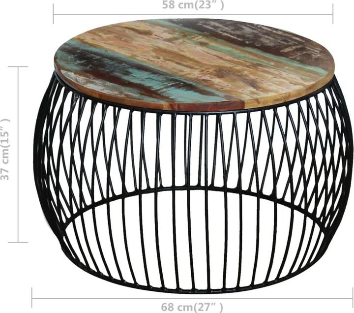 Image du produit vidaXL Couchtisch (68 x 68 x 37 cm)