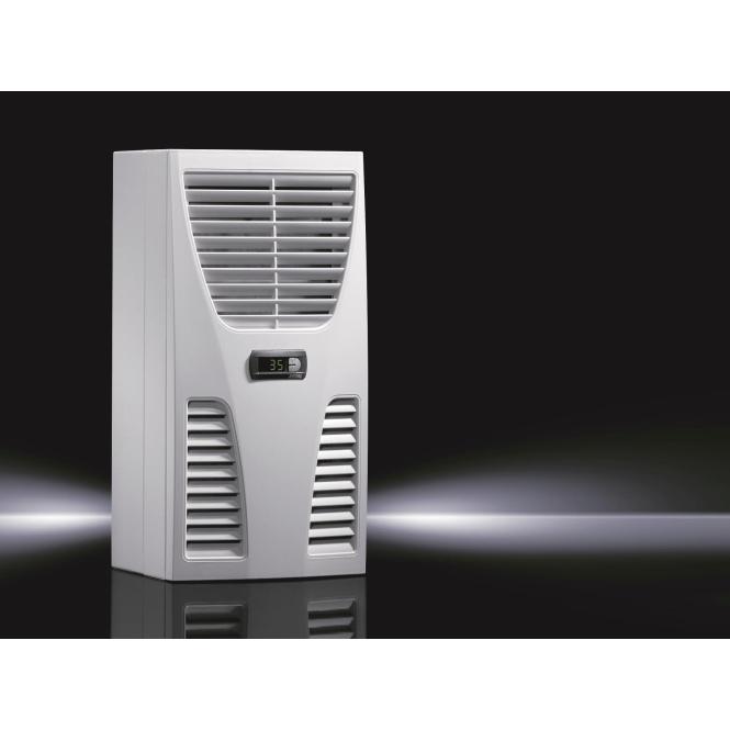 Thumbnail - Rittal Wall-mounted cooling units TopTherm e Total coolin, Serverschrank Zubehör, Grau