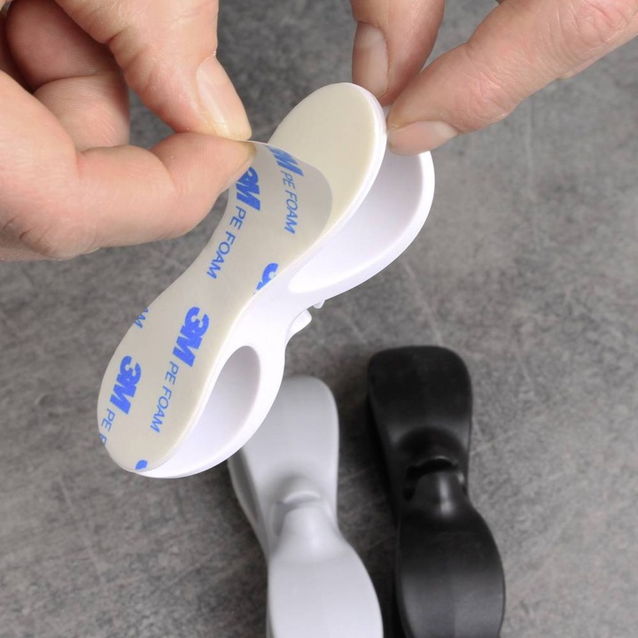 Actual product image Quadrios 23CA247 Cable holder self-adhesive 23CA247 White 6 pcs.