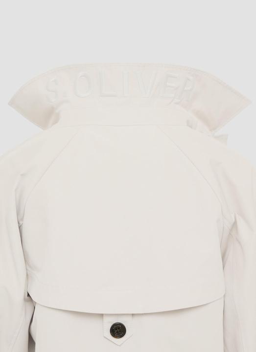 Image du produit S.Oliver Outdoor-Mantel Carcoat mit Rückenschlitz und Riegeldetail am Ärmel