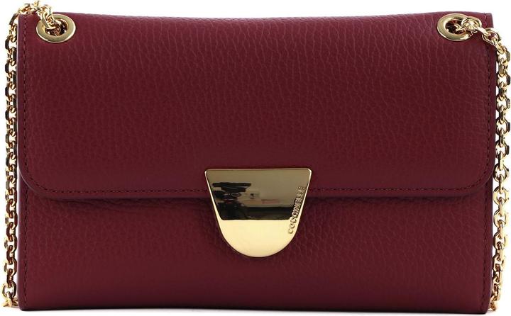 Actual product image Coccinelle Ever Mini Bag Wallet Grained Leather