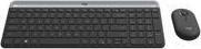 Produktbild Logitech MK470 Kabellose Tastatur und Maus, Graphite Sp., US (Eng. Int., Kabellos)