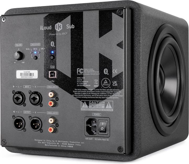 Image du produit IK Multimedia iLoud Sub - Studio Subwoofer mit einer tiefen (Actif, 1 pièce)