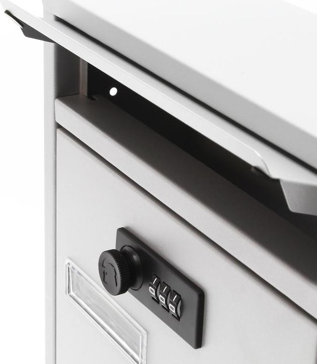 Actual product image Wiltec Wall Mailbox Code Lock Letterbox Postbox Pillar Letter Mail Post Box