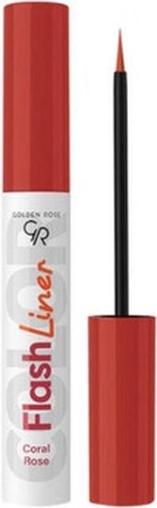 Golden Rose Flash Liner Flüssiger Eyeliner 106 Coral Rose 3.5ml (Coral Rose)
