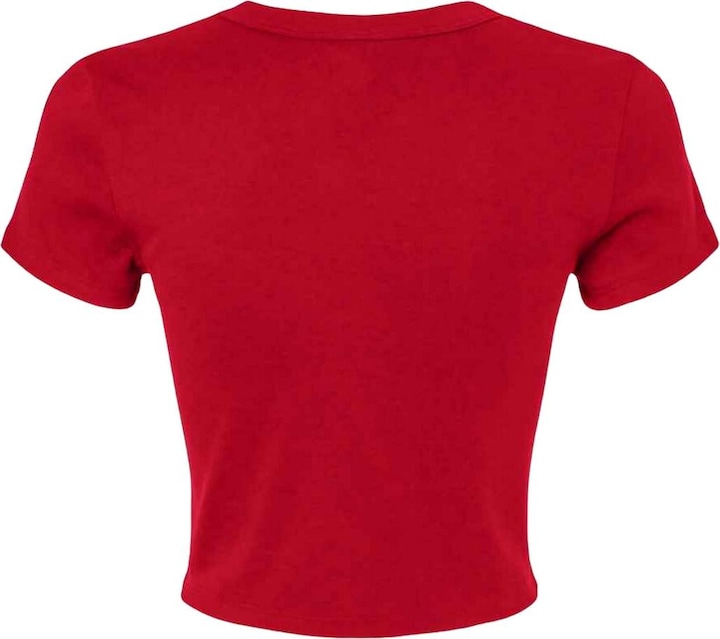 Actual product image Bella Canvas Womens/Ladies Crop Top (46 D)