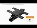 Produktbild Maclean electric ceiling TV mount TUYA support max VESA 600x400 90st swivel remote (Decke, 75", 35 kg)