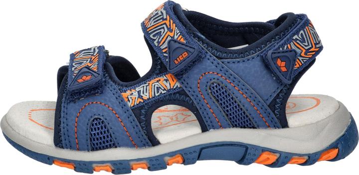 Grau, Marine, Orange