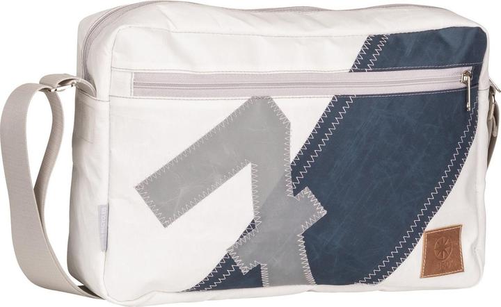Strisce blu, Bianco, Numero grigio