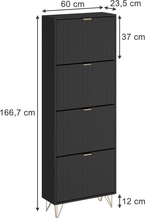 Produktbild Vicco Helge (60 x 23.50 x 166.70 cm)