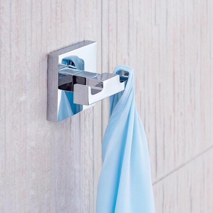 Actual product image tesa DELUXXE Bathrobe hook incl. adhesive solution without drilling