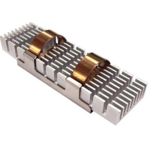 QNAP Heatsink for M.2 SSD module 68x19.8x1MM Dark Green 6PCS, NAS Zubehör