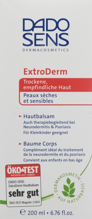 Produktbild Dado Sens EXTRODERM Hautbalsam - Trockene & sensible Haut (Körpercreme, 200 ml)