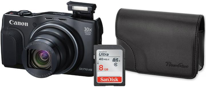 Produktbild Canon Powershot SX710 HS inkl. Tasche und 8GB SD Karte