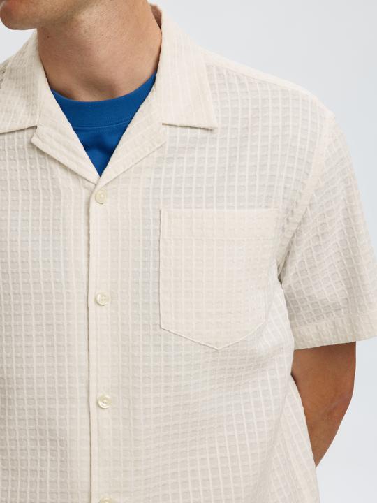 Produktbild Selected Structured Kurzarmhemd (L)