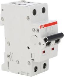 Image du produit ABB Disjoncteur 6kA 6A C 2p S202-C6