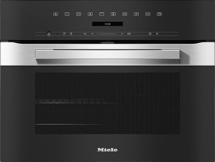 Actual product image Miele Compact oven in perfectly combinable design with plain text display, networking and pyrolysis