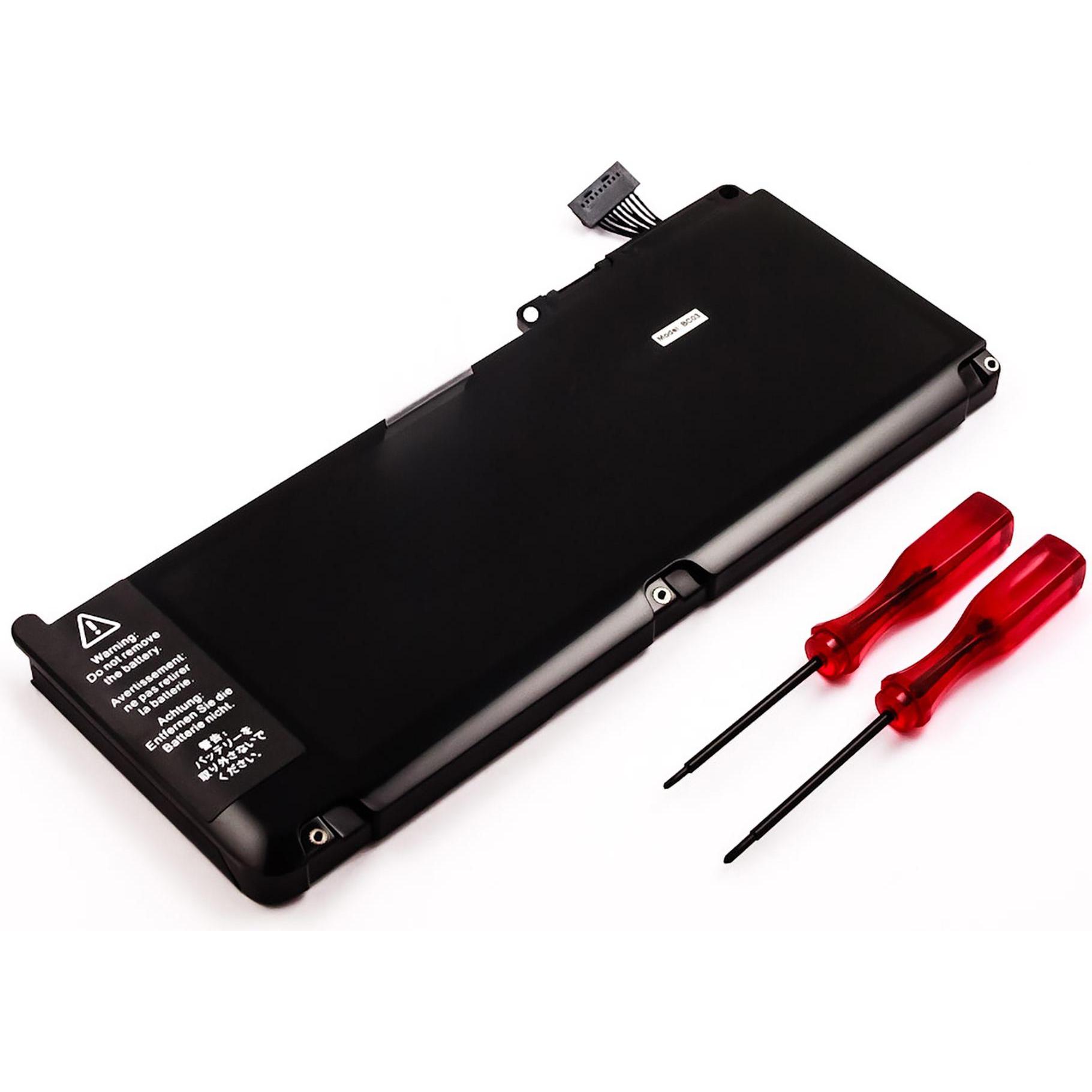 AGI Akku kompatibel mit Apple A1331 - Akku - 5.200 mAh (5200 mAh), Notebook Akku, Schwarz