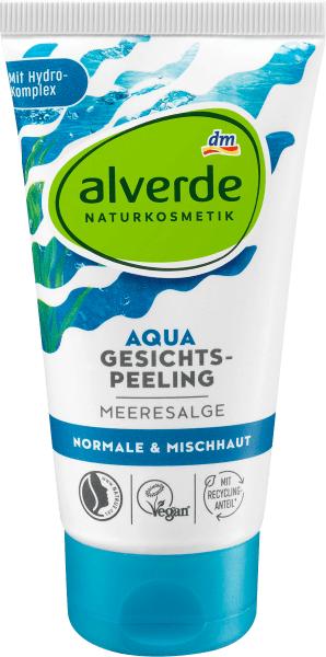 Actual product image dm alverde Aqua peeling (Cleansing scrub, 75 ml)