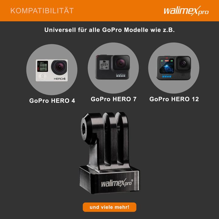 Actual product image Walimex GoPro Adapter