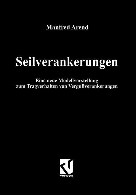 Produktbild Seilverankerungen (Deutsch, Manfred Arend, 2014)