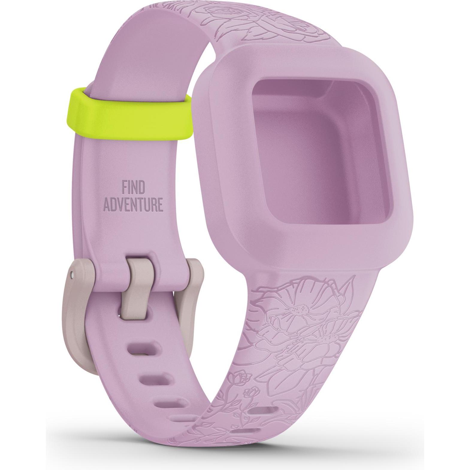 Garmin Armband Vivofit Jr.3 Pink (Silikon, Vivofit Jr. 3), Uhrenarmband, Rosa