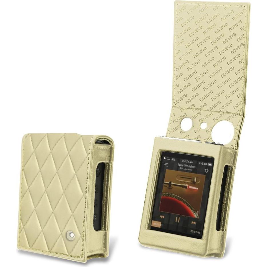 Noreve Lederschutzhülle vertikal, MP3 Tasche + Hülle, Beige
