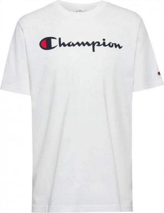 Produktbild Champion Koszulka męska SS Tee biała 220256 WW001 M (M)