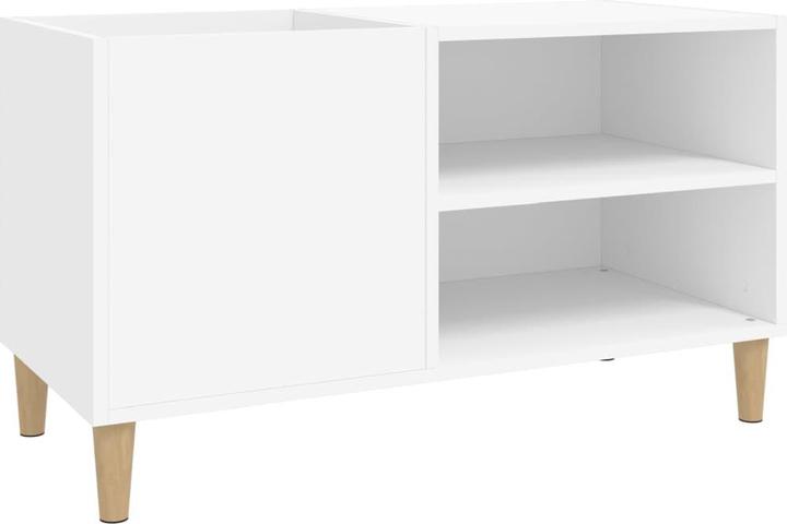 Produktbild vidaXL Plattenschrank Weiss 84,5x38x48 cm Holzwerkstoff
