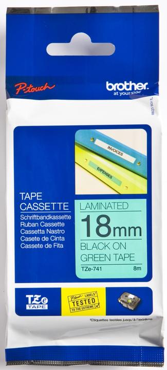 Produktbild Brother Schriftband (1.80 cm, Grün)
