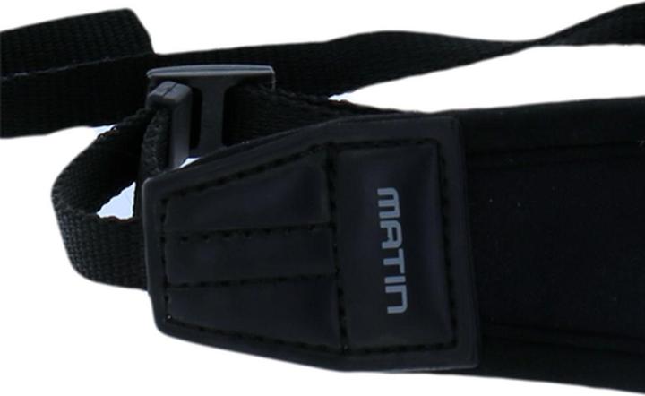 Actual product image Matin Carrying Strap de Luxe Round Neoprene 43 mm M-6780H (Neck belt)