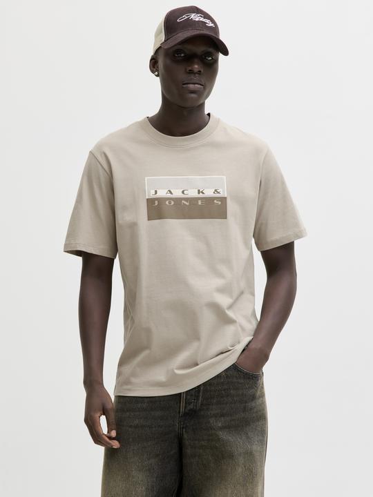 Produktbild Jack & Jones Jcofusion Dots Print Tee Ss Crew Sn (M)