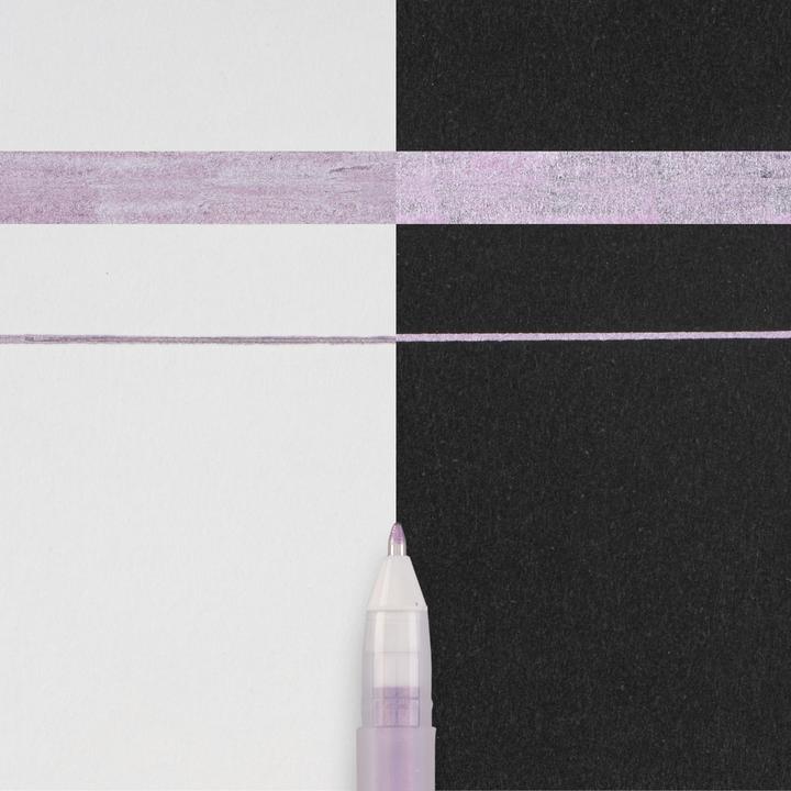 Actual product image Talens SAKURA Gelly Roll Metallic burgund 0.5mm (Burgundy, 1x)