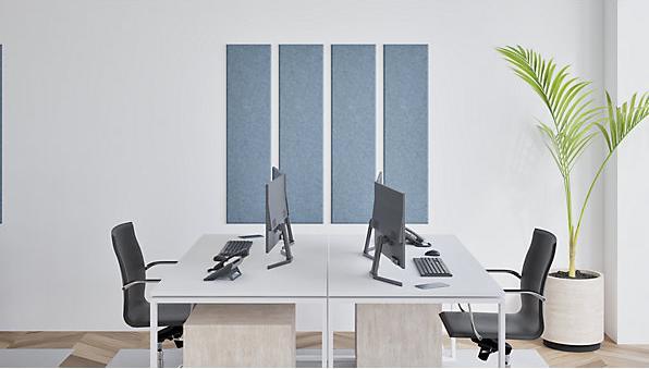 Produktbild eurokraft basic Akustik-Wandplatte (120 x 120 cm)