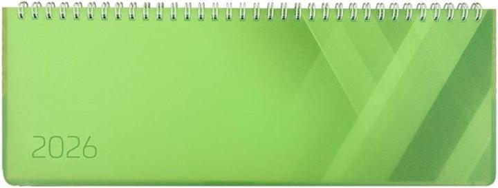 Produktbild Simplex Tisch-Querkalender Colors 29 x 10.5 cm, 2026, Grün (29 x 10.5 cm)