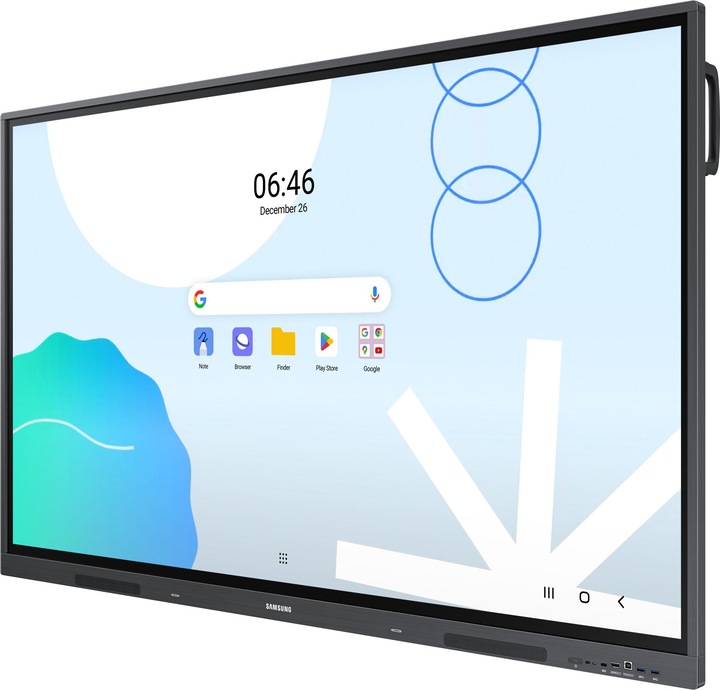 Actual product image Samsung interactive displays (3840 x 2160 Pixels, 86")
