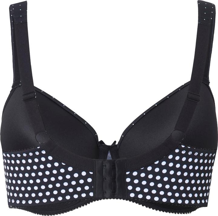 Produktbild Ulla Popken Bügel-BH, Punkte, Softcups, Cup B - F (85 D)