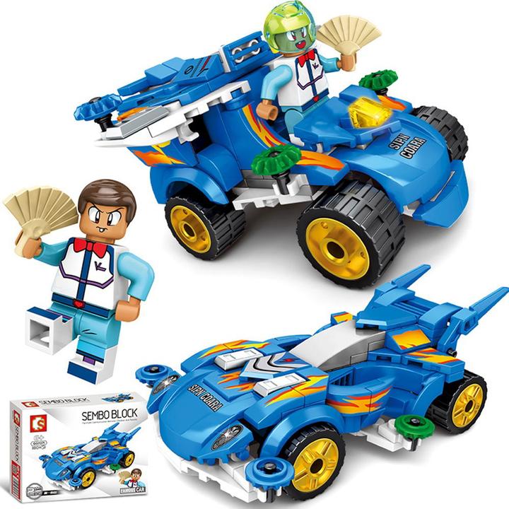 Actual product image Sembo Mini racing car