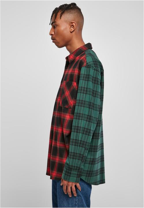 Produktbild Urban Classics Oversized Mix Check Shirt - 17008 (M)