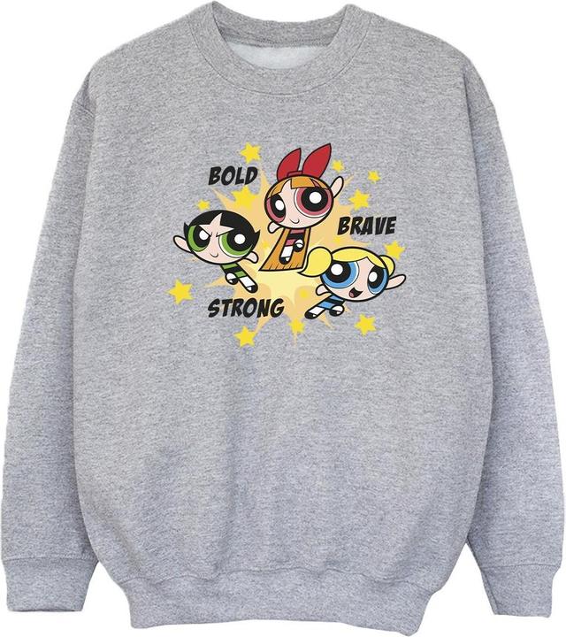 Produktbild The Powerpuff Girls Girls Bold Brave Strong Sweatshirt Mädchen (128)